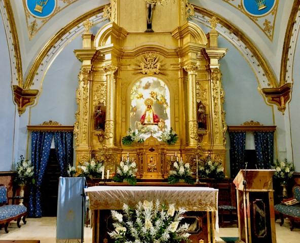 Altar ~ Ermita Ntra. Sra. de Gracia ~ Belmonte - Cuenca